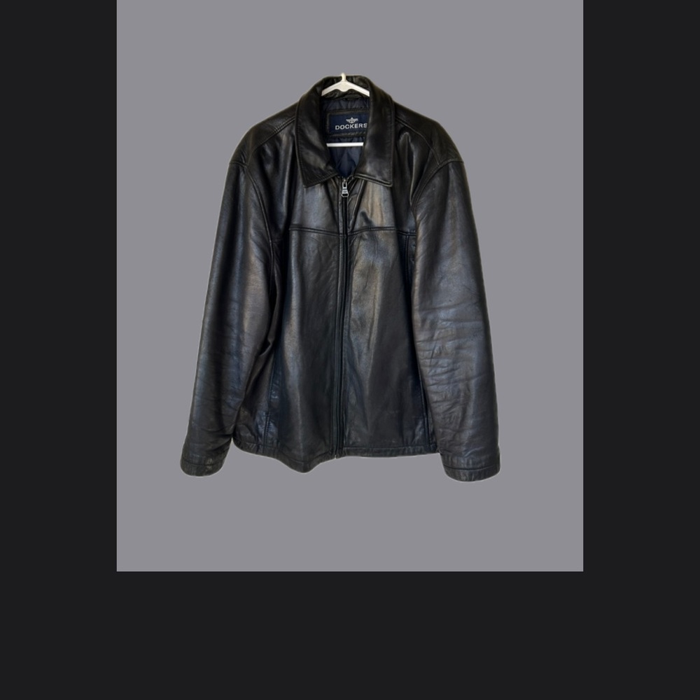 DOCKERS Soft Leather Men’s Jacket